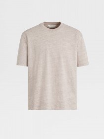 Футболка Zegna модель KN315156_Бежевий Фото