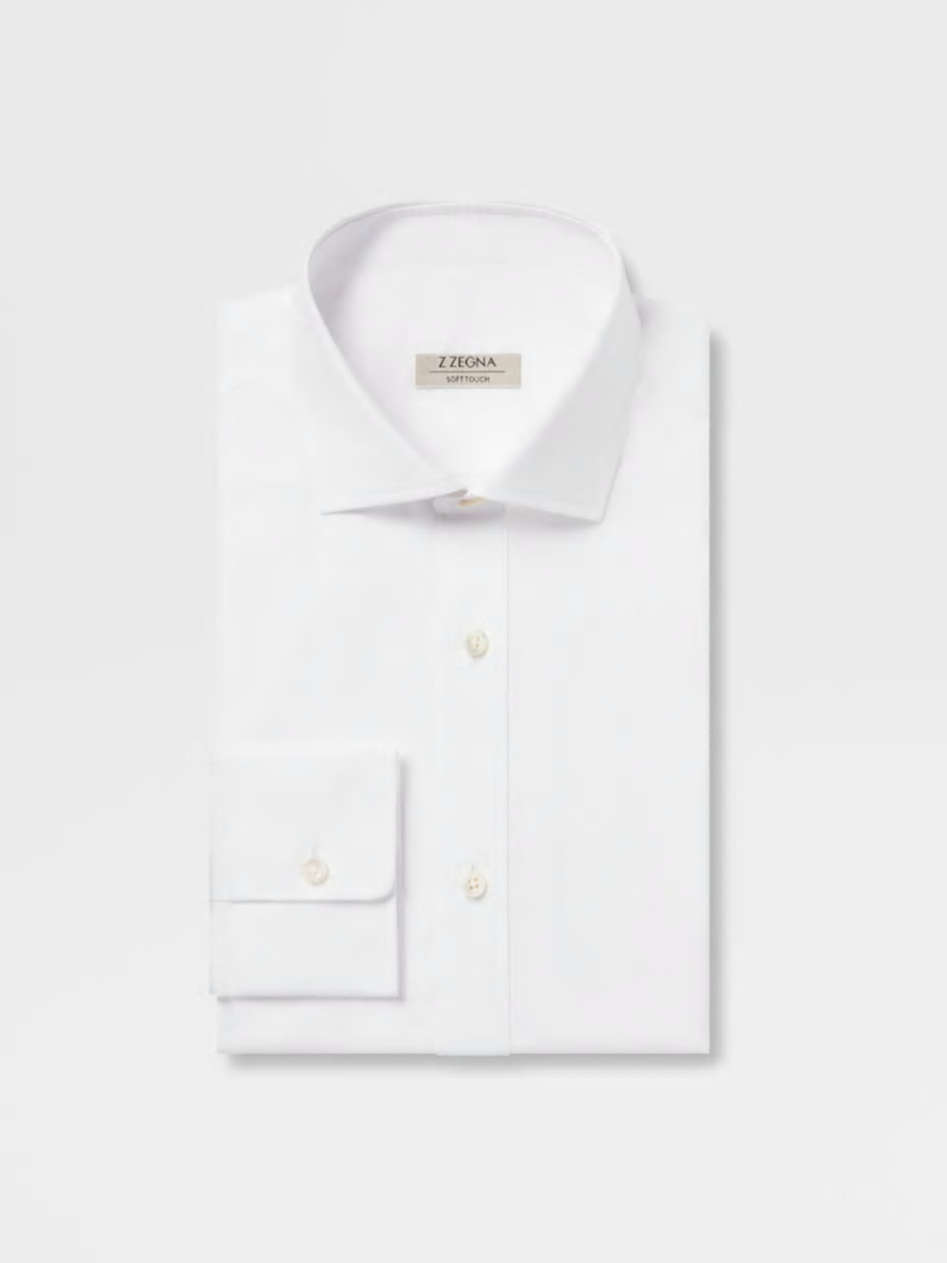 Рубашка повседневная Zegna модель SH308403_Білий Рубашка повседневная Zegna модель SH308403_Білий Фото