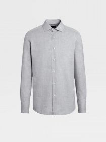 Рубашка Zegna модель SH311636_Сірий Фото