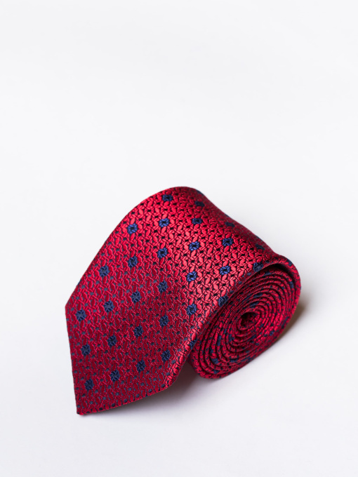 Галстук Zegna модель TI11409_Червоний Фото