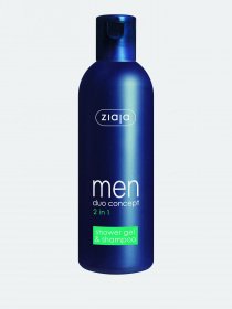 Гель для душа-шампунь For Men Ziaja модель 5901887032250 Фото