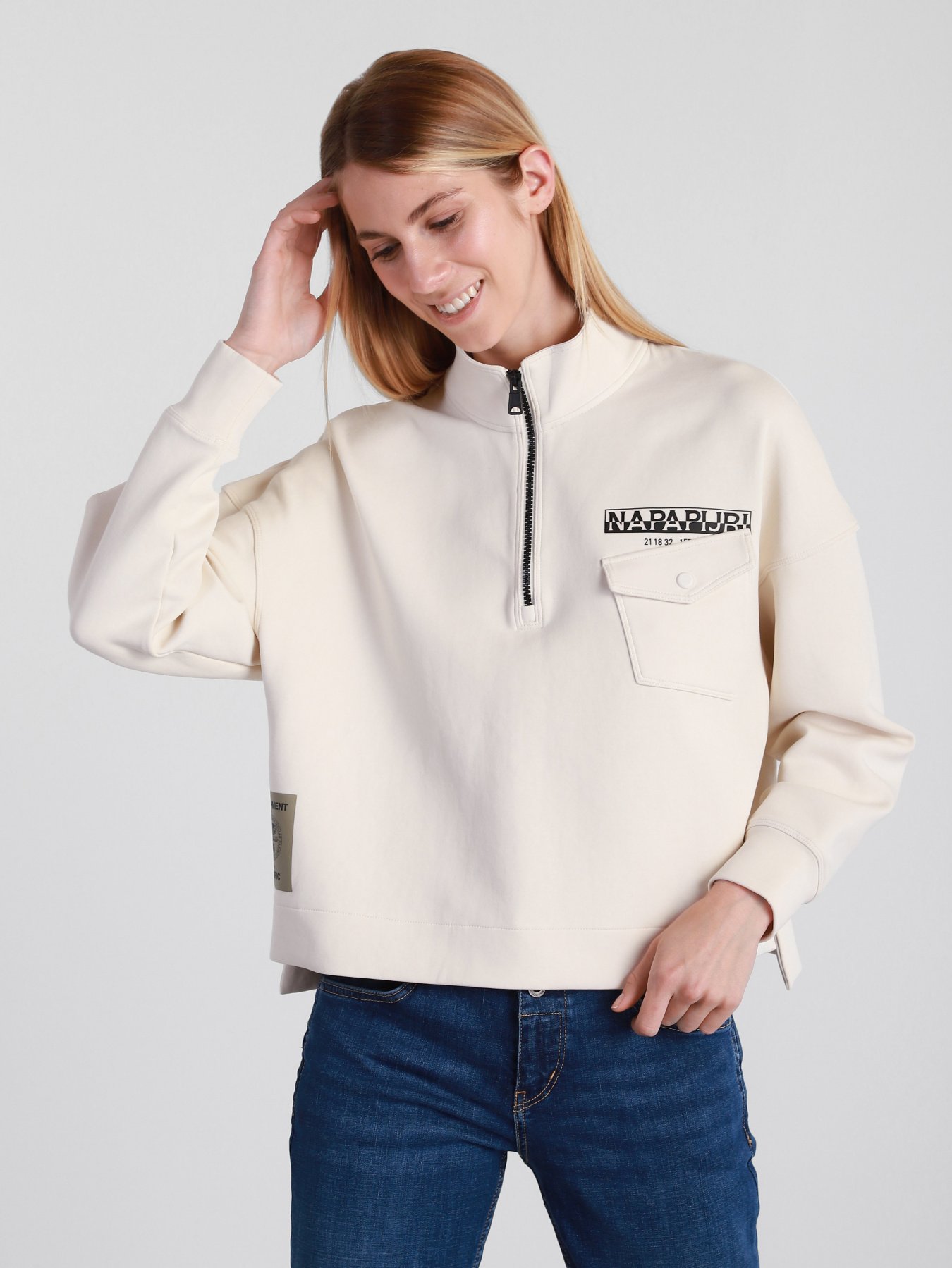 Свитшот Napapijri B-Oahu HZ модель NP0A4F3XNA91 Фото