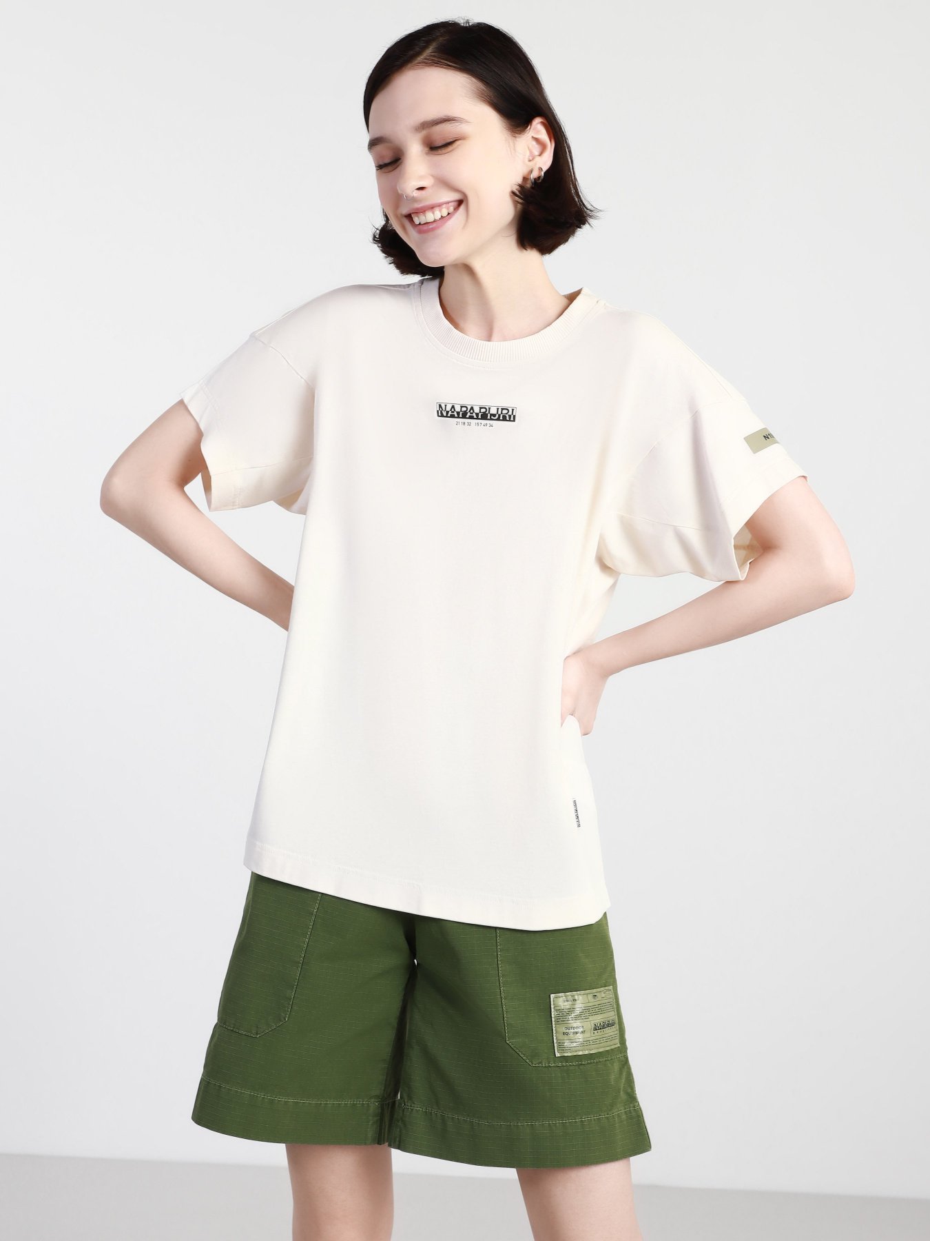 Футболка Napapijri S-OAHU SS модель NP0A4F44NA91 Фото