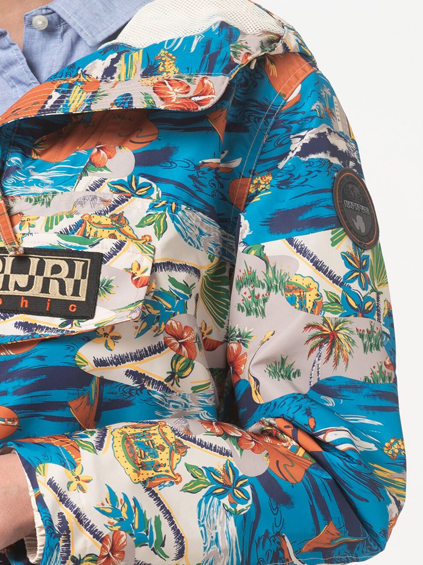 Анорак Napapijri Rainforest модель NP0A4FDOF4W1 Анорак Napapijri Rainforest модель NP0A4FDOF4W1 Фото