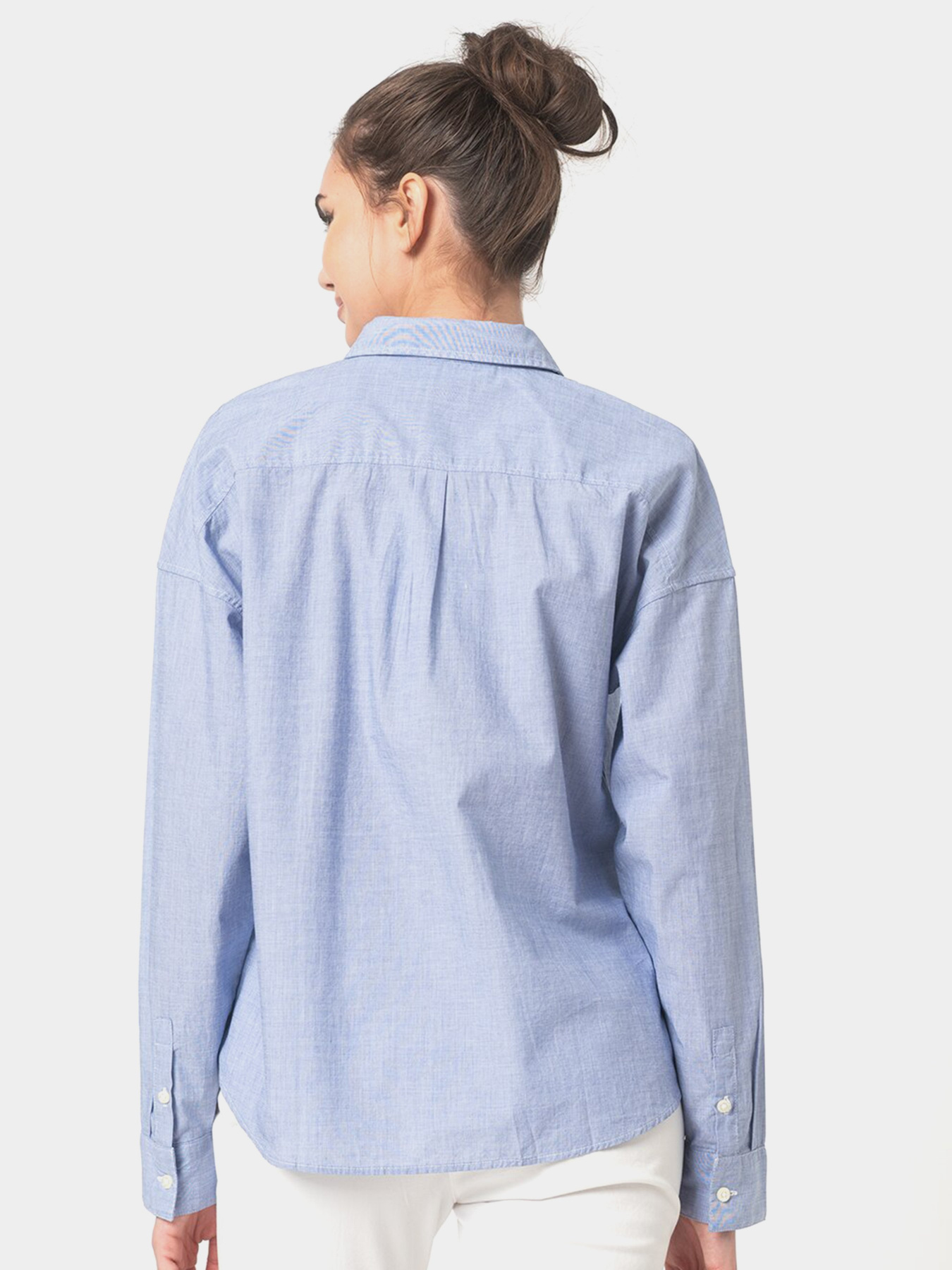 Рубашка повседневная Napapijri Gie модель NP0A4FFR8M21 Рубашка повседневная Napapijri Gie модель NP0A4FFR8M21 Фото