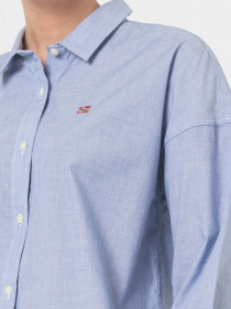 Рубашка повседневная Napapijri Gie модель NP0A4FFR8M21 Рубашка повседневная Napapijri Gie модель NP0A4FFR8M21 Фото