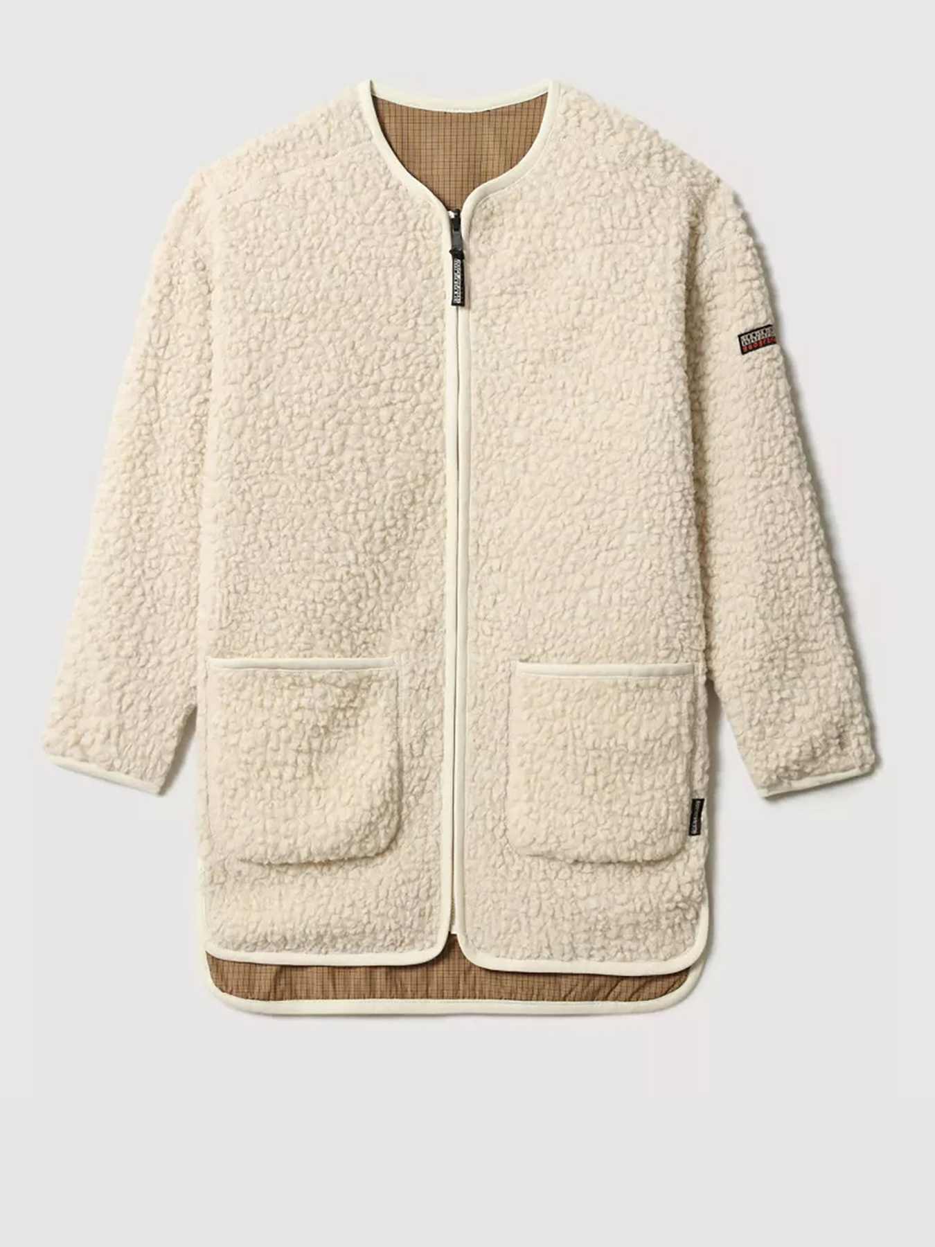 Кофта Napapijri Agner Шерпа модель NP0A4FNDNS51 Фото