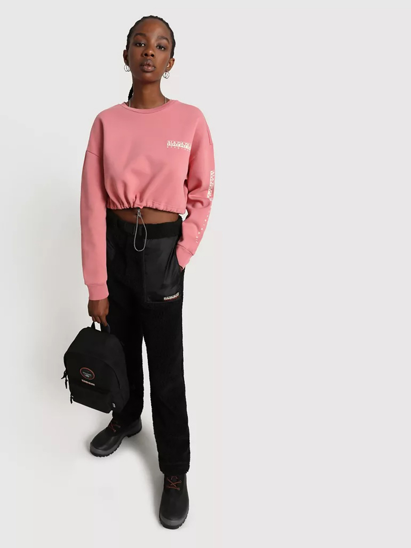 Світшот Napapijri Roen Crop модель NP0A4FS9PB11 Фото