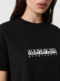 Футболки и поло Napapijri S-BOX W CROPPED 2 модель NP0A4FSO0411 Фото