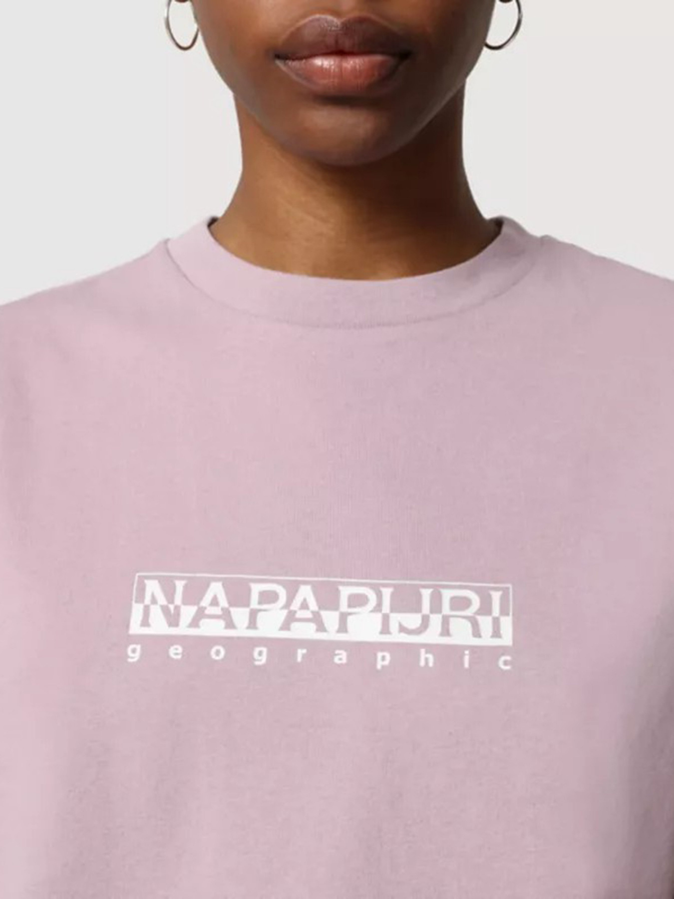 Футболки и поло Napapijri S-BOX W CROPPED 2 модель NP0A4FSOP6I1 Фото