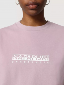 Футболки и поло Napapijri S-BOX W CROPPED 2 модель NP0A4FSOP6I1 Фото