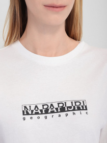 Лонгслив Napapijri Box модель NP0A4FSP0021 Фото