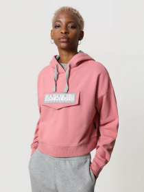 Худи Napapijri Burgee Crop модель NP0A4FUKPB11 Худи Napapijri Burgee Crop модель NP0A4FUKPB11 Фото