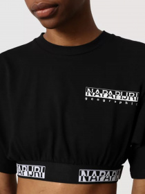 Футболка спортивная Napapijri S-BOX W CROP WIDE 2 модель NP0A4FVB0411 Фото