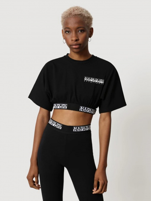 Спортивна футболка Napapijri S-BOX W CROP WIDE 2 модель NP0A4FVB0411 Фото