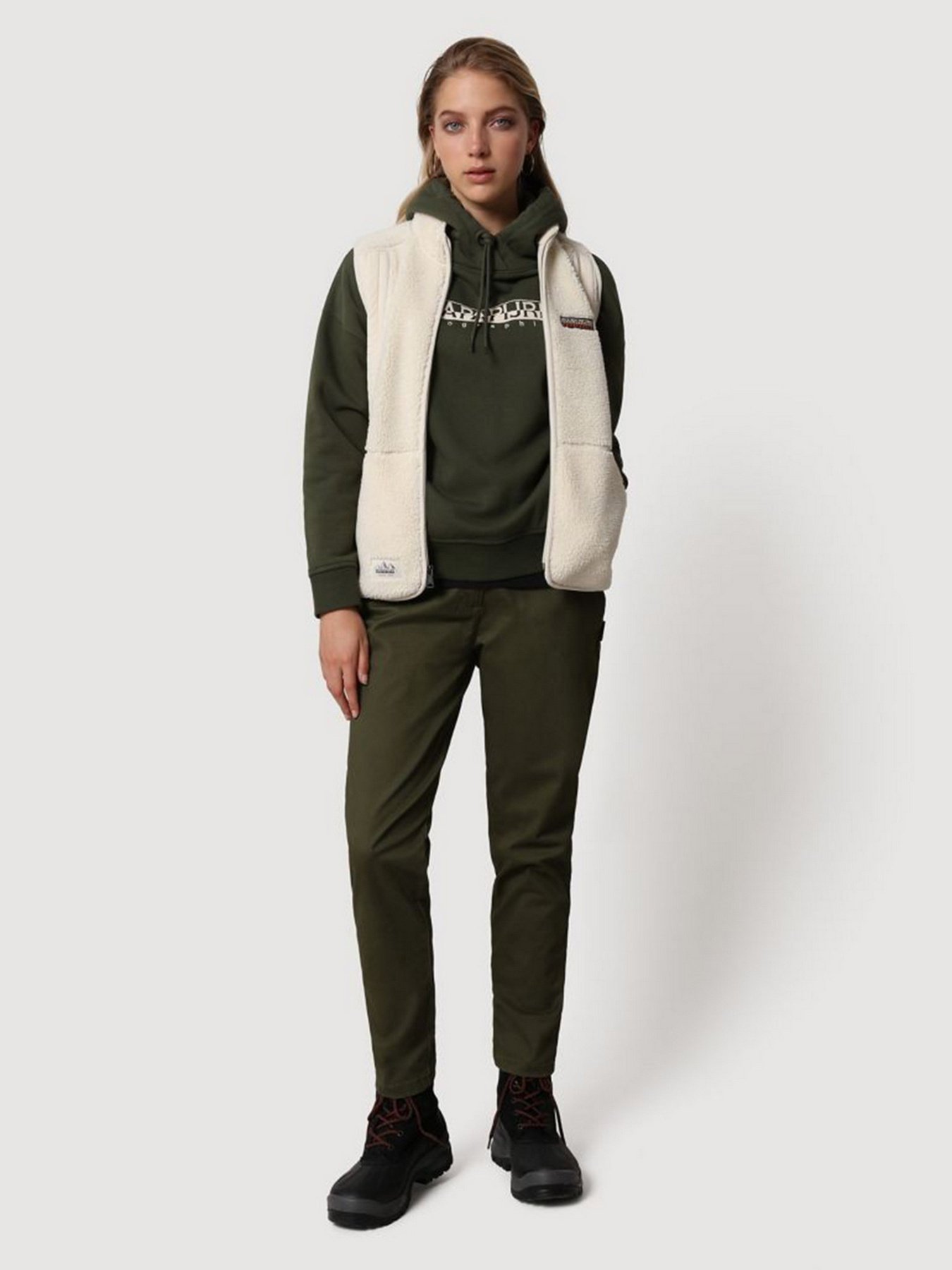 Повсякденні штани Napapijri Mariel модель NP0A4FODGE41 Фото