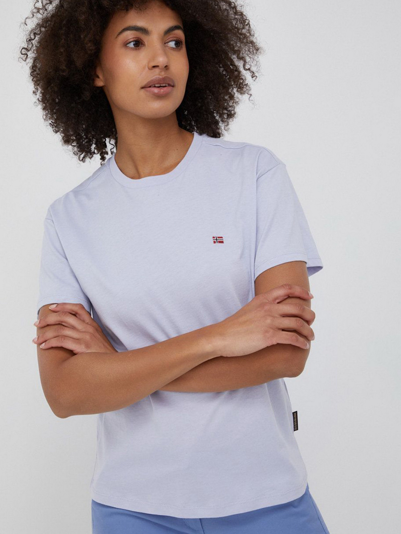 Футболки і поло Napapijri Salis модель NP0A4FSLBE21 Фото