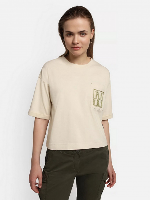 Футболка Napapijri Bard модель NP0A4G58NS51 Фото