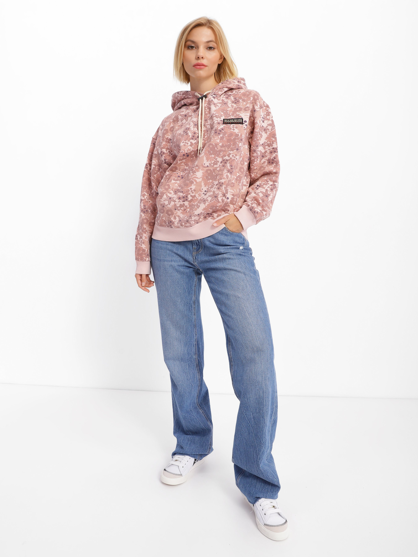 Худи Napapijri Earth модель NP0A4GL7FBY1 Фото