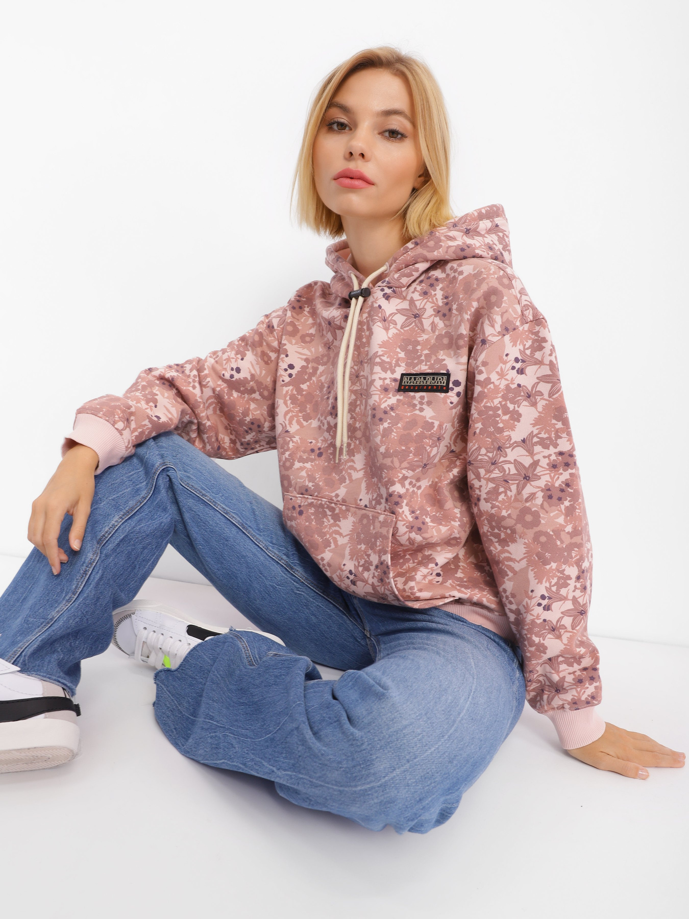 Худи Napapijri Earth модель NP0A4GL7FBY1 Фото