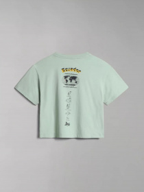 Футболка Napapijri S-CHIRA CROP SS W модель NP0A4GYOG1E1 Фото