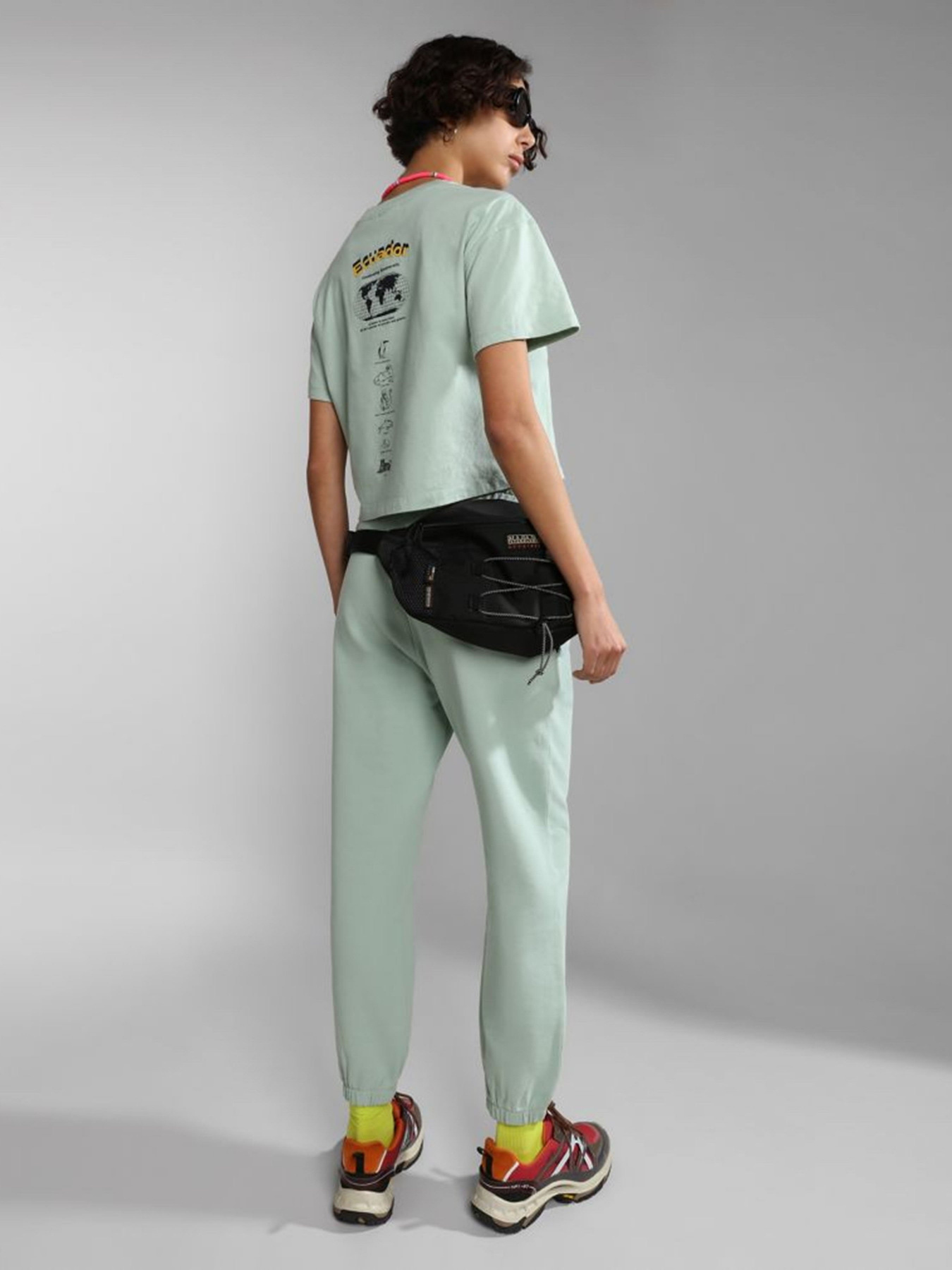 Футболка Napapijri S-CHIRA CROP SS W модель NP0A4GYOG1E1 Фото