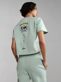 Футболка Napapijri S-CHIRA CROP SS W модель NP0A4GYOG1E1 Фото