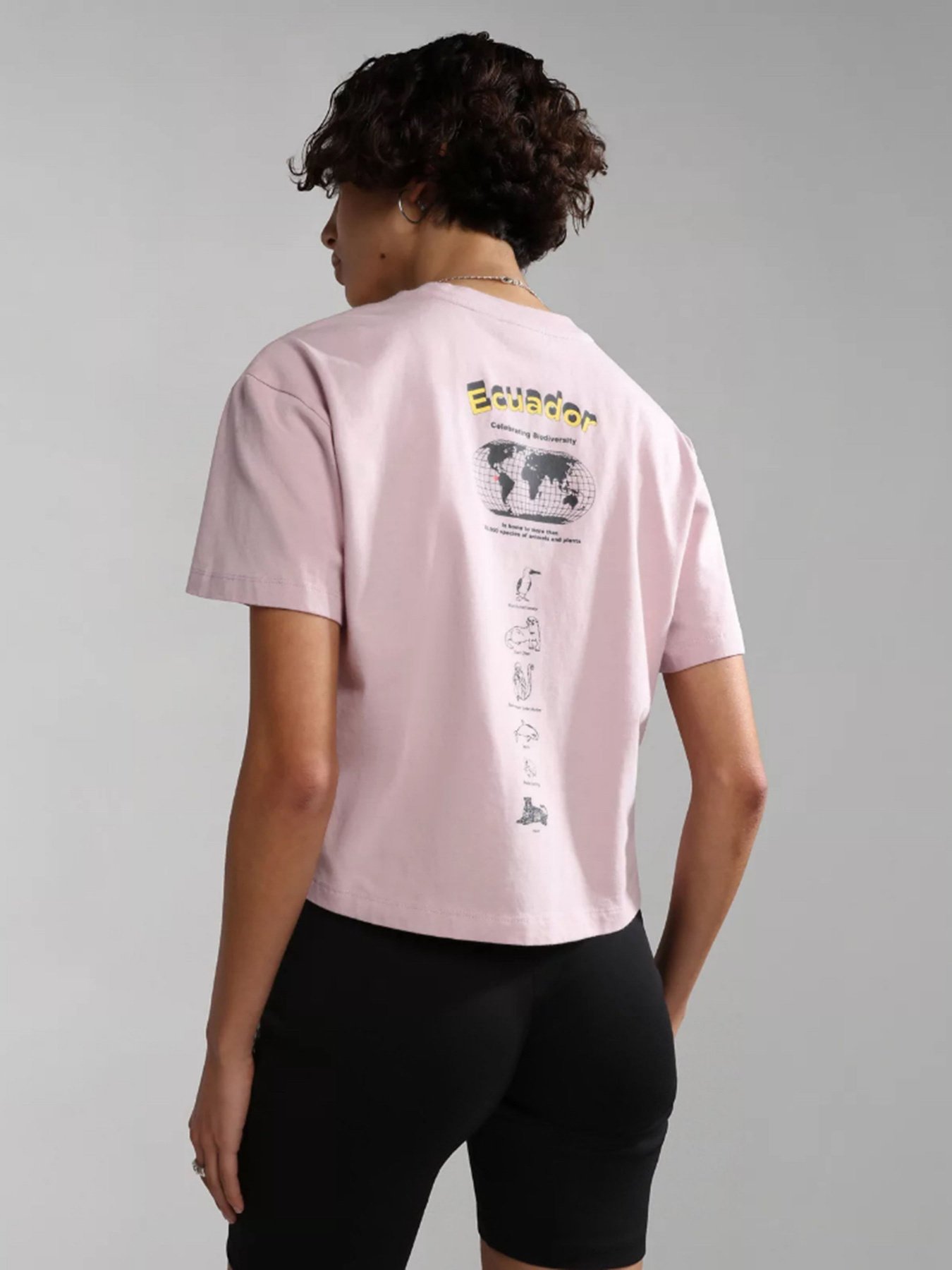 Футболка Napapijri S-CHIRA CROP SS W модель NP0A4GYOP891 Фото