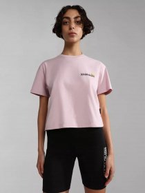 Футболка Napapijri S-CHIRA CROP SS W модель NP0A4GYOP891 Фото