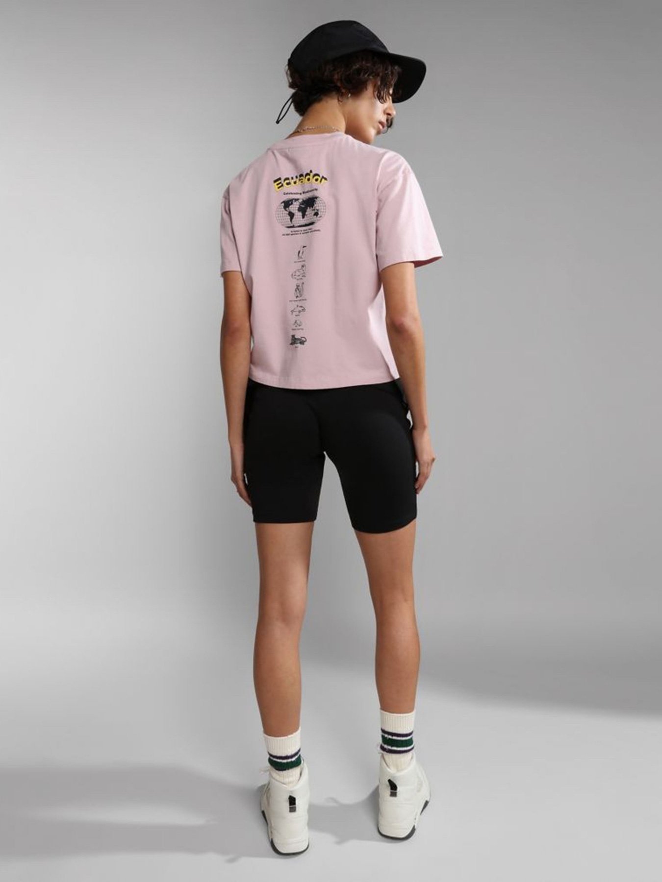 Футболка Napapijri S-CHIRA CROP SS W модель NP0A4GYOP891 Фото