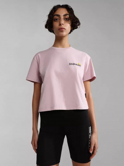 Футболка Napapijri S-CHIRA CROP SS W модель NP0A4GYOP891 Фото