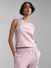 Майка Napapijri S-MACARA NS W модель NP0A4GYPP891 Майка Napapijri S-MACARA NS W модель NP0A4GYPP891 Фото