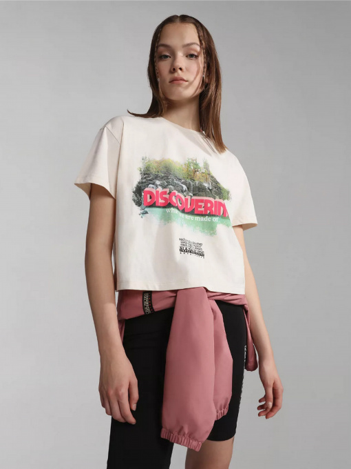 Футболка Napapijri Cenepe модель NP0A4GYSNS51 Фото