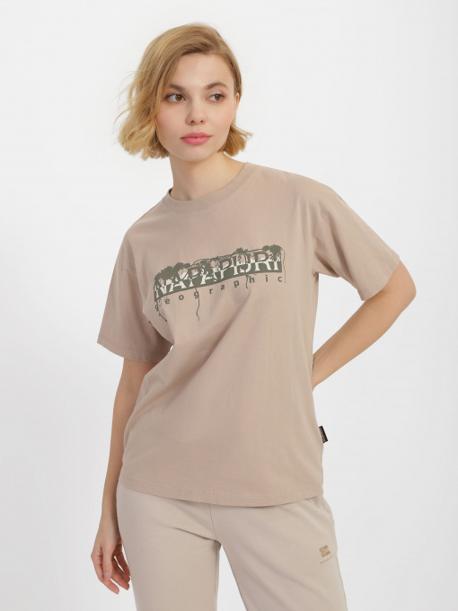 Футболка Napapijri Orellana модель NP0A4GYTNB71 Фото