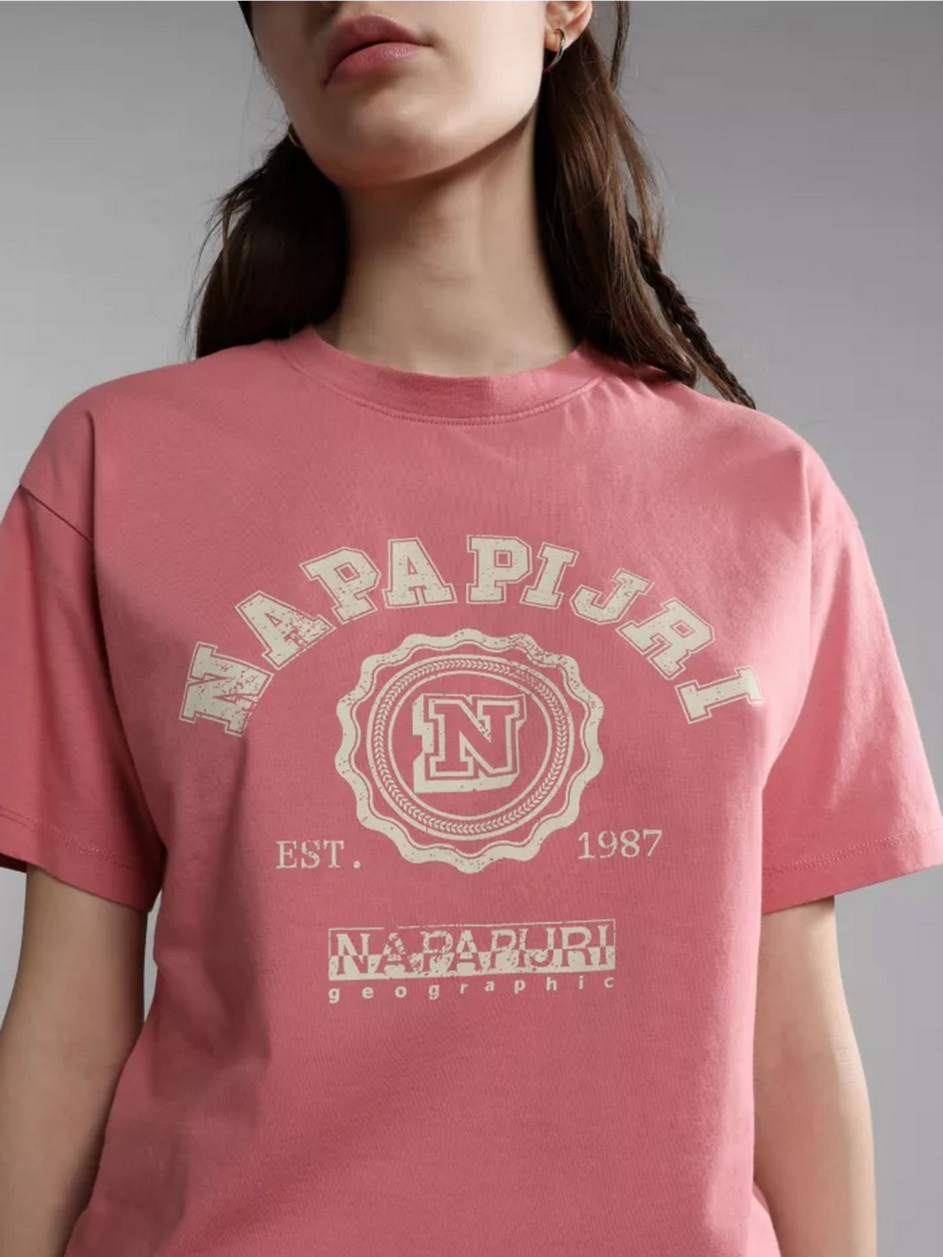 Футболка Napapijri  S-Moreno модель NP0A4GYUPB11 Фото