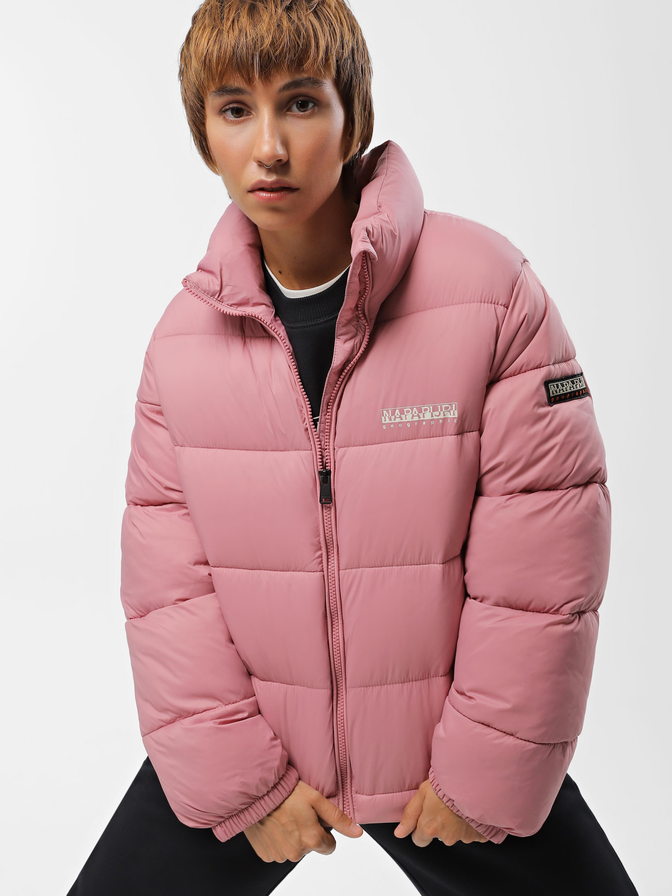 Демисезонная куртка Napapijri Box Puffer модель NP0A4HJVP871 Фото