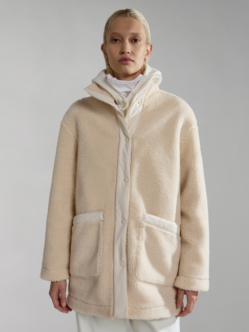 Пальто Napapijri Astrolabe Turtleneck Fleece модель NP0A4HBSNS51 Фото