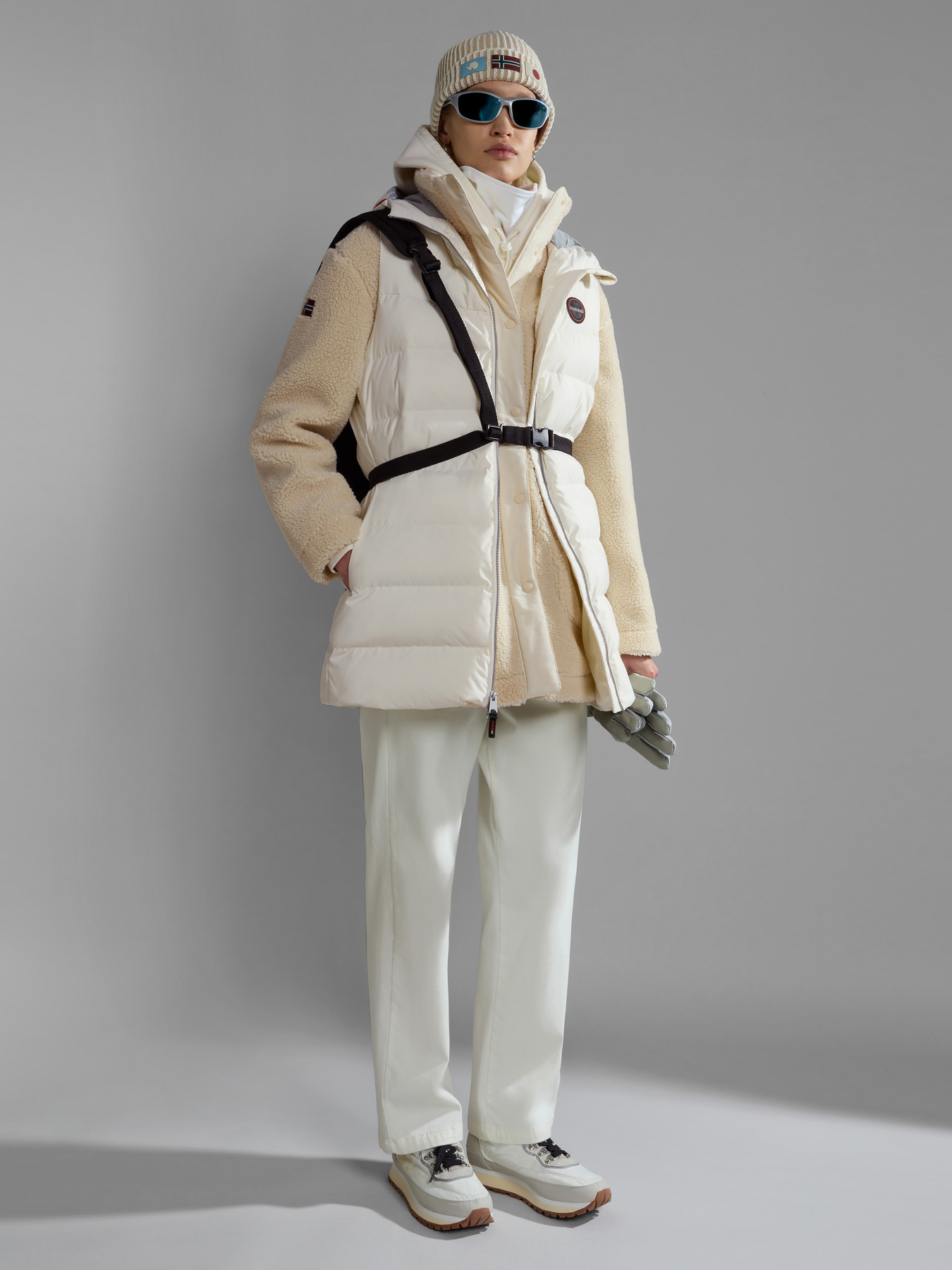 Пальто Napapijri Astrolabe Turtleneck Fleece модель NP0A4HBSNS51 Фото