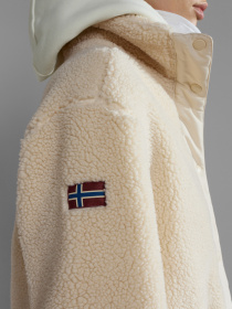 Пальто Napapijri Astrolabe Turtleneck Fleece модель NP0A4HBSNS51 Фото