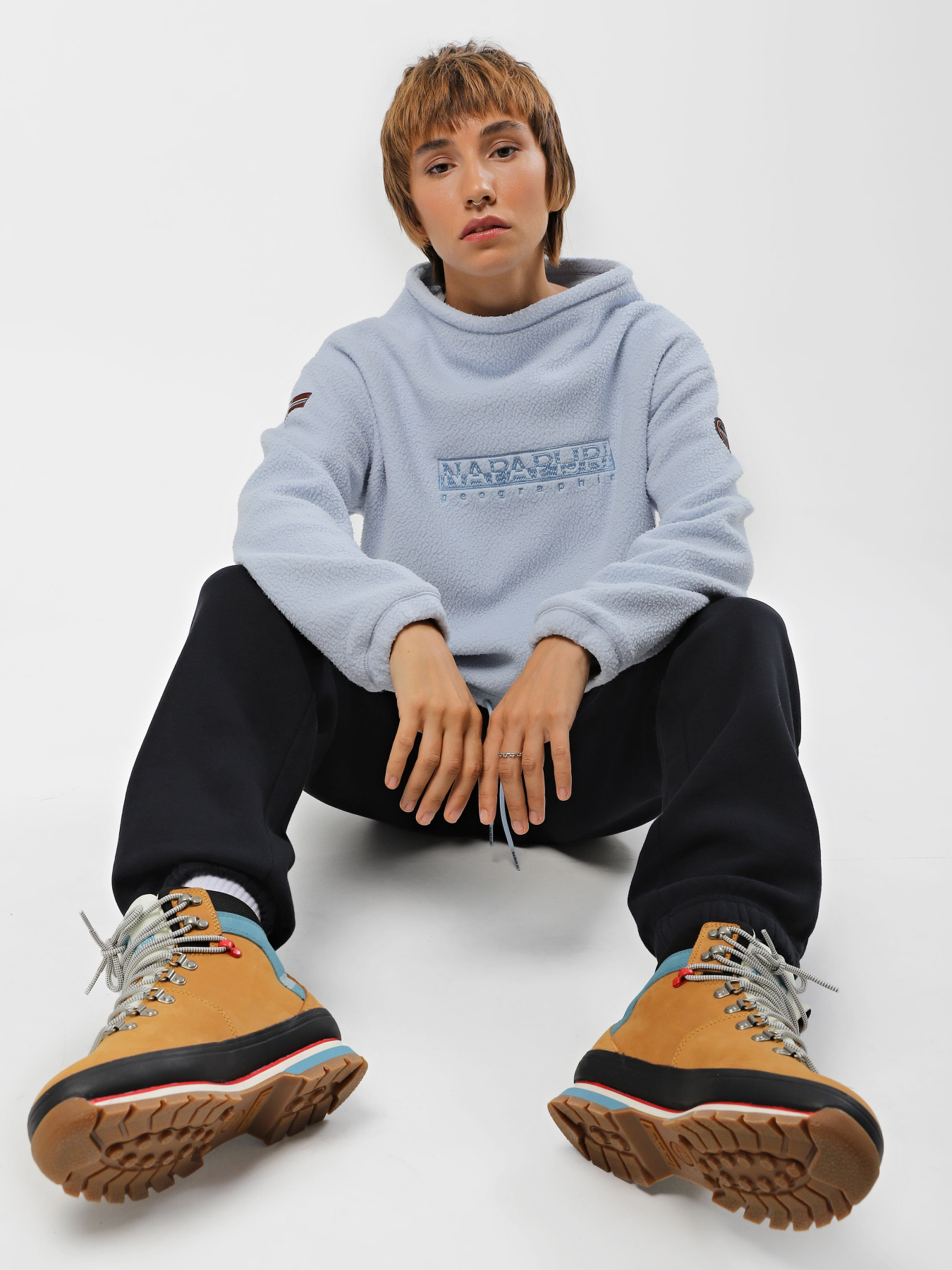 Світшот Napapijri Teide Turtleneck Fleece Модель NP0A4HBUI701 Фото