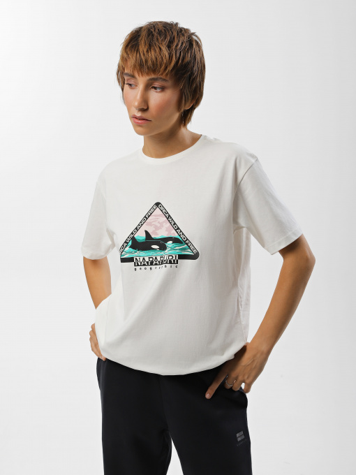 Футболка Napapijri Montalva модель NP0A4HD9N021 Фото