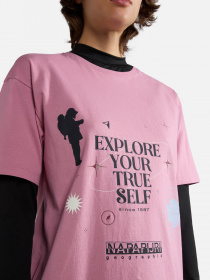 Футболка Napapijri Montalva модель NP0A4HD9P871 Фото