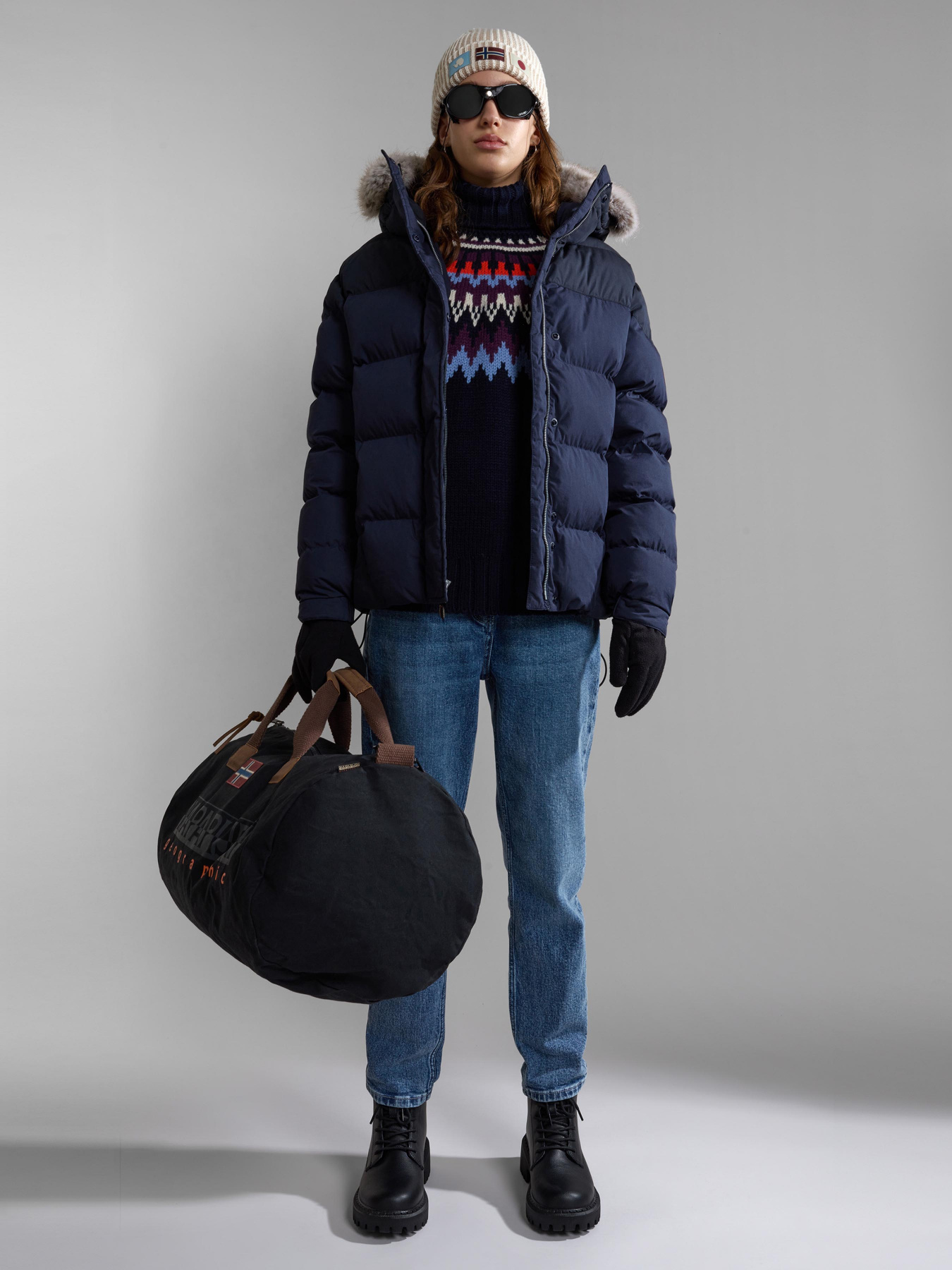 Прямі джинси Napapijri Byrd модель NP0A4HHOD971 Прямі джинси Napapijri Byrd модель NP0A4HHOD971 Фото