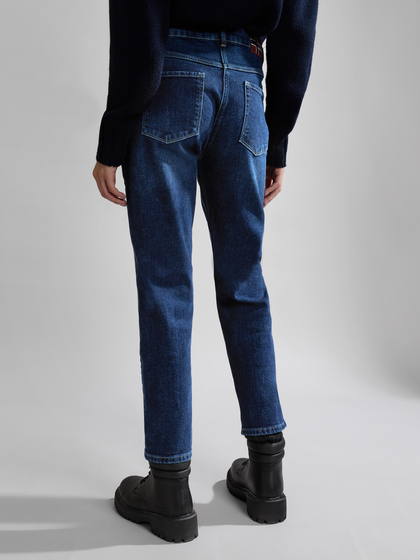 Прямые джинсы Napapijri Byrd модель NP0A4HHOD981 Фото