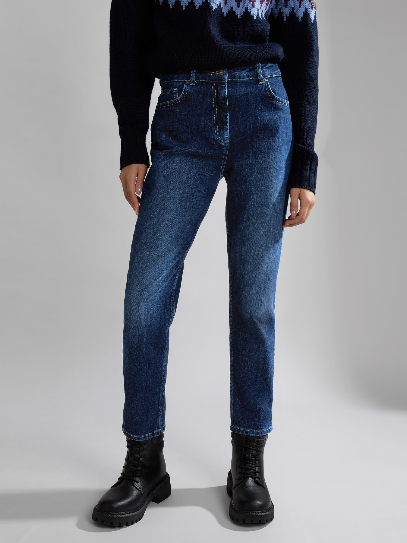 Прямые джинсы Napapijri Byrd модель NP0A4HHOD981 Фото