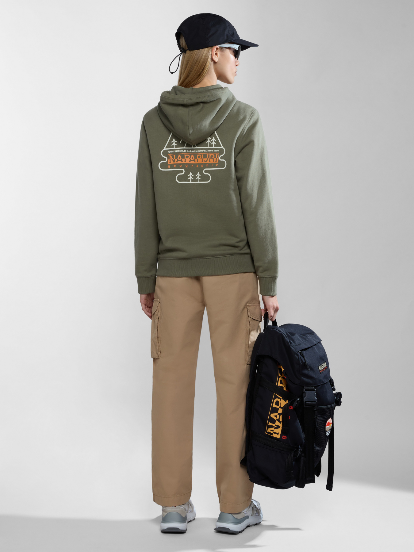 Худи Napapijri B-Faber модель NP0A4HO1GAE1 Фото