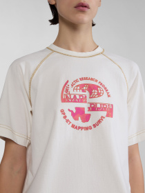 Футболка Napapijri S-Aberdeen модель NP0A4HOIN1A1 Фото