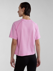 Футболка Napapijri S-Aberdeen модель NP0A4HOIP1J1 Футболка Napapijri S-Aberdeen модель NP0A4HOIP1J1 Фото