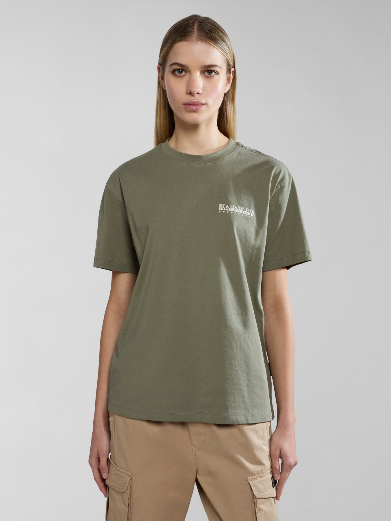 Футболка Napapijri S-Faber модель NP0A4HOLGAE1 Фото