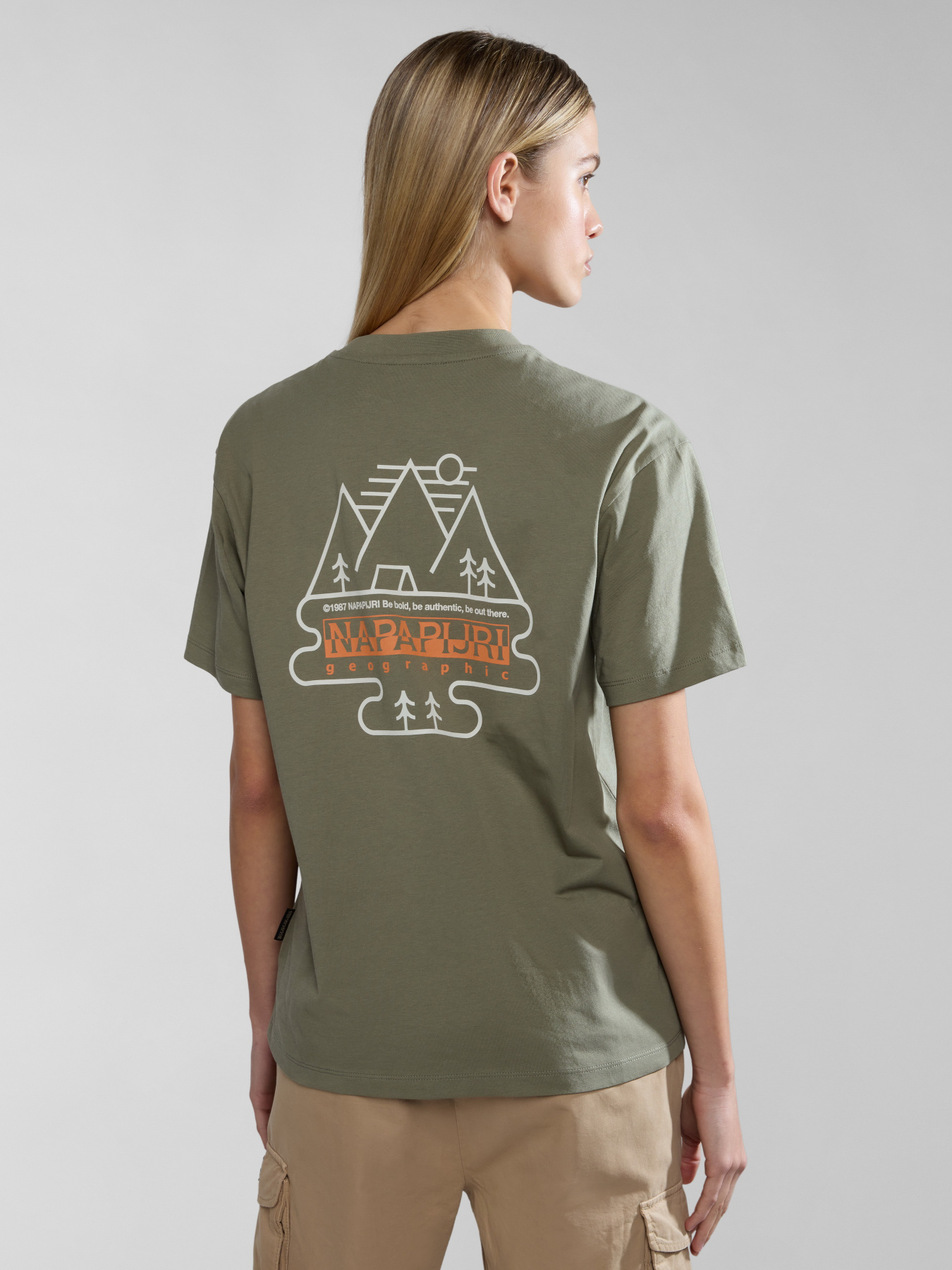 Футболка Napapijri S-Faber модель NP0A4HOLGAE1 Фото